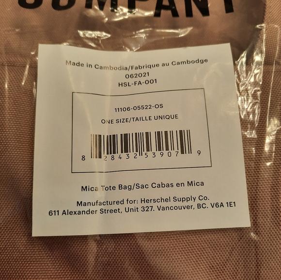 Nwt herschel tote - Picture 2 of 4